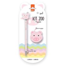 Kit Lapiseira 0.7mm + Borracha Soul Zoo - BRW