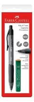 Kit lapiseira + grafite Faber Castell 0.7mm poly