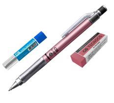 Kit Lapiseira Graph 0.7 Rosa Metálico +Grafite +Borracha VM Kit Lapiseira Graph 0.7 Rosa Metálico +Grafite +Borracha VM