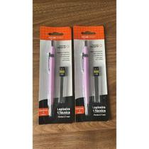 Kit Lapiseira Técnica com Grafites 0.7mm OEM Modelo Kit Lapiseira Técnica + Tubo 12 Grafites Lilás