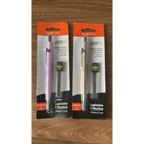 Kit Lapiseira Técnica OEM com Grafites Hexagonais 0,7mm Jocar Office Lilás e Dourada