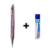 Kit Lapiseira Tecnocis Lavnda Metálico Boho + Grafite 0.7mm