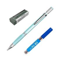 Kit Lapiseira TECTRIX 2.0mm Verde Az + Grafite + Borracha