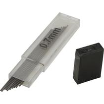 Kit Lapiseiras 3 Unidades 0,7mm School Basics 10 Grafites Recarregável
