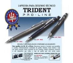 Kit Lapiseiras Trident 0,3/0,5/0,7/0,9Mm E Grafites