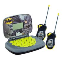 KIT Laptop do Batman bilíngue  + Walkie-talkie Batman