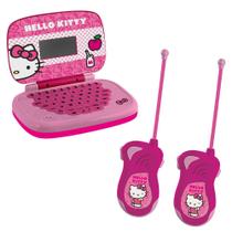 Kit Laptop Hello Kitty (5912) + Walkie Talkie Hello Kitty (5960) - Candide