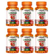 Kit Laranja Moro Protocianinas Com 6 Potes De 60 Cápsulas Cada