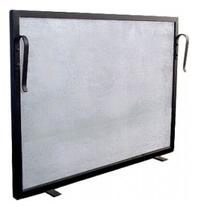 Kit Lareira Tela 80X50, Grelha E Ferramentas Argola Pequena para Limpeza Kit Lareira Tela 80X50, Grelha E Ferramentas Argola Pequena para Limpeza