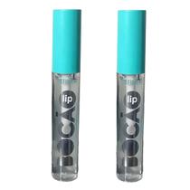 * Kit Lareu 2 Lip Balm Gloss Hidratante Labios Bocao Incolor