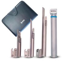 Kit Laringoscópio Adulto Profissional 3 lâminas Social Instrumentos