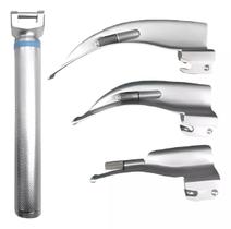 Kit Laringoscópio Infantil com 3 Lâminas Social Instrumentos