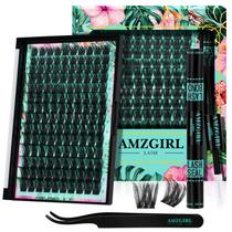 Kit Lash Clusters AMZGIRL LASH 140 unidades à prova d'água 10-18 mm