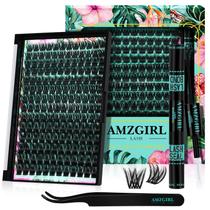 Kit Lash Clusters AMZGIRL LASH 168 unidades à prova d'água 10-18 mm