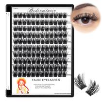 Kit Lash Clusters Bodermincer D Curl preto/marrom/colorido