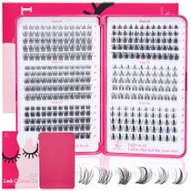 Kit Lash Clusters CCODDY Mix Manga 0,07D, pulseira de 0,05 mm