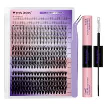 Kit Lash Clusters com cílios inferiores 20/30D 3D Curl WENDY LASHES