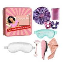 Kit Lata de acessórios cabelo bem-estar Goodnight Box G rosa Kit Lata de acessórios cabelo bem-estar Goodnight Box G rosa