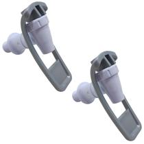 Kit Latina Original 2 Torneiras PA355 e BR355 Branca e Cinza Kit Latina Original 2 Torneiras PA355 e BR355 Branca e Cinza