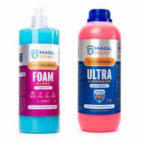 Kit Lava Auto Foam Gloss 1l Autoclean Ultra1,5l Magil Clean Kit Lava Auto Foam Gloss 1l Autoclean Ultra1,5l Magil Clean