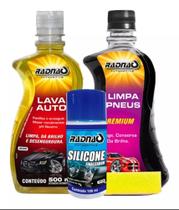 Kit Lava Auto Super 4 produtos - Radnaq