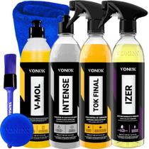 Kit Lava Autos Desengraxante Vmol Cera Spray Tok Final Revitalizador Intense Descontaminante Izer Vonixx Kit Lava Autos Desengraxante Vmol Cera Spray Tok Final Revitalizador Intense Descontaminante Izer Vonixx