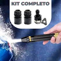 Kit Lava Carro Alta Pressão 4Pçs Jato de Água Potente e Econ