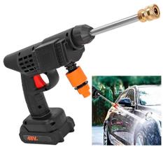 KIT Lava Jato Portátil+Compressor de Ar Sem Fio Recarregável