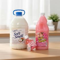 Kit Lava Roupa 5l Tradicional Amaciante 2l Floral Kit Lava Roupa 5l Tradicional Amaciante 2l Floral