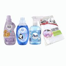 Kit Lava Roupas + Amaciante + Saco Roupas + Agua Passar Baby Kit Lava Roupas + Amaciante + Saco Roupas + Agua Passar Baby