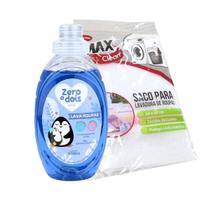 Kit Lava Roupas Bebê + Saco Protetor Roupas Delicadas Kit Lava Roupas Bebê + Saco Protetor Roupas Delicadas