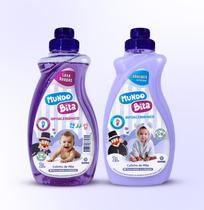Kit Lava Roupas e Amaciante Infantil Lavanda Mundo Bita Vegano Kit Lava Roupas e Amaciante Infantil Lavanda Mundo Bita Vegano
