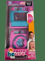 Kit Lava Roupas e Lava Louças Infantil - Pratic House Collection - Zuca Toys