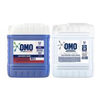 Kit Lava Roupas Líquido Perfect White + Lavagem Perfeita PRO OMO 7 Litros Roupas Brancas e Coloridas