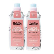 Kit Lava Roupas Premium Taklim 2x1L - Alta Performance e Perfume Duradouro