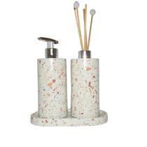 Kit lavabo Bali cor Petrim em Granilite ConcretAM