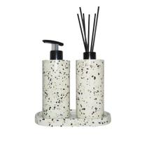Kit lavabo Bali em Granilite cor Bem-te-vi ConcretAM Kit lavabo Bali em Granilite cor Bem-te-vi ConcretAM