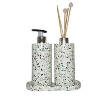 Kit lavabo Bali em Granilite cor Tuim ConcretAM