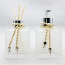 Kit Lavabo Banheiro Completo Saboneteira Aromatizador Difusor de Ambiente Decoração