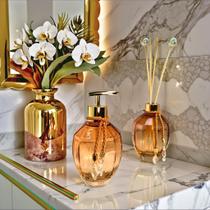 Kit Lavabo Banheiro Completo Vidro Super Luxo Kit Lavabo Banheiro Completo Vidro Super Luxo