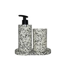 Kit lavabo Capri em Granilite cor Papa-capim ConcretAM