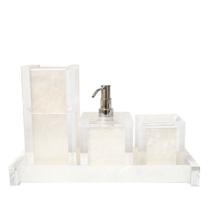 Kit lavabo com 4 peças Luxo Acrílico Pérola Kit lavabo com 4 peças Luxo Acrílico Pérola