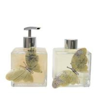 Kit Lavabo Difusor E Saboneteira Borboleta