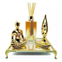 Kit Lavabo Difusor Yog Dourado