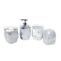 Kit Lavabo e banheiro Diamante Branco Carrara Kit Lavabo e banheiro Diamante Branco Carrara