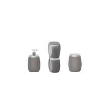 Kit lavabo e banheiro gota cinza Kit lavabo e banheiro gota cinza