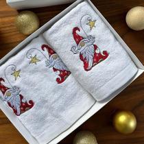 Kit Lavabo Natalino Papai Noel 2 peças - Marken Fassi