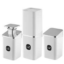 Kit Lavabo Para Banheiro Kit Lavabo Luxo Rosa