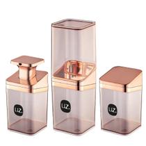 Kit Lavabo Para Banheiro Kit Lavabo Luxo Rosa