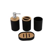 Kit lavabo plastico bambu